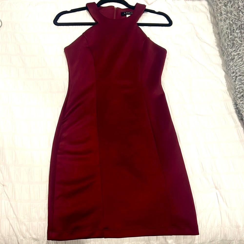 Burgundy Dress